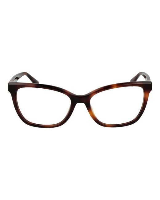 Longchamp Black Multicolor Cellulose Acetate Glasses (frames)