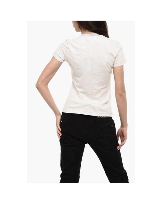DSquared² Black Printed Preppy T