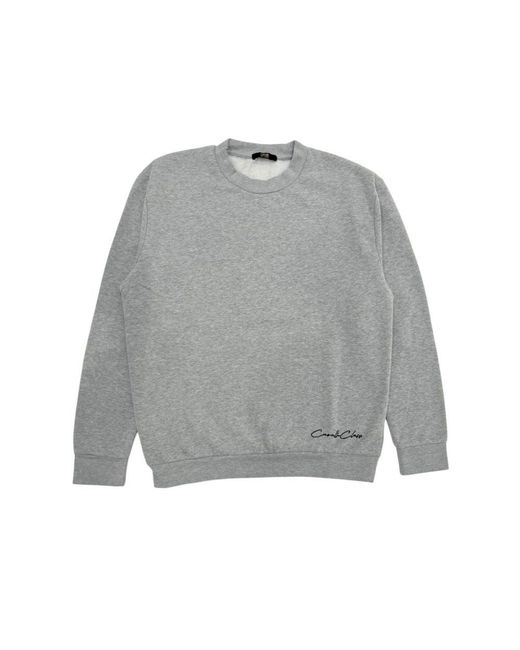 Roberto Cavalli Gray Polyester Sweater