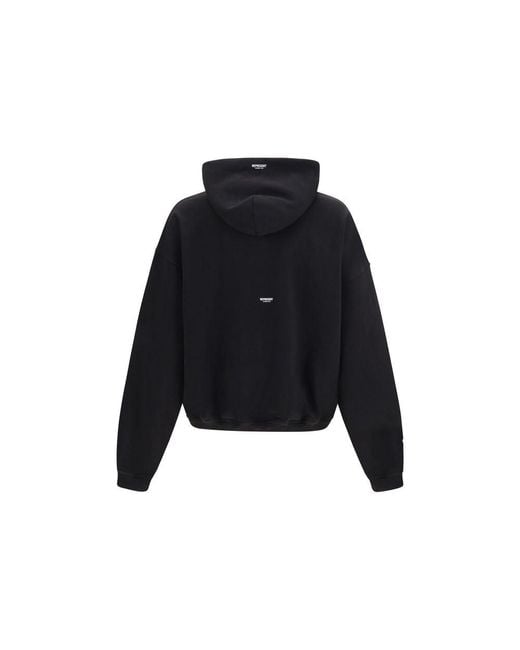 Represent Black Cotton Sweatshirt for men