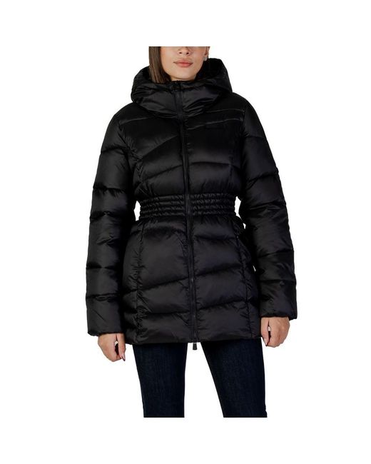 EA7 Black Polyamide Bomber