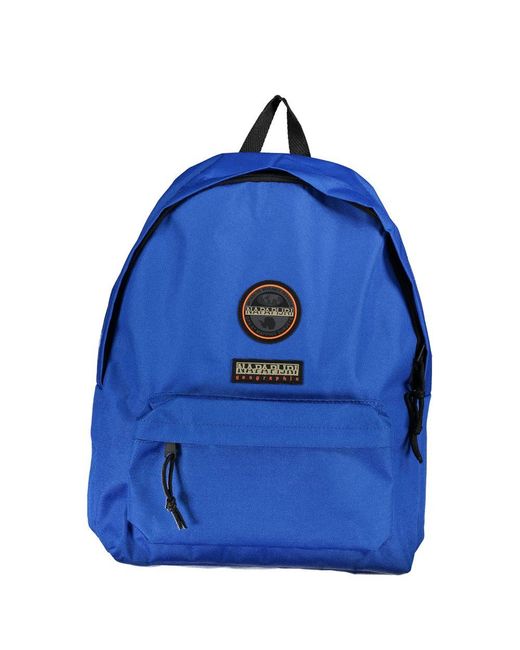 Napapijri Blue Sleek Urban Explorer Backpack for men