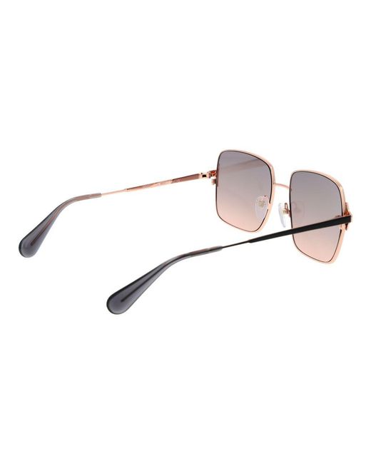 MAX&Co. Metallic Metal Sunglasses