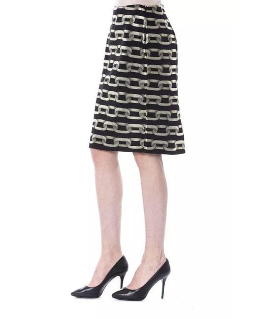 Byblos Black Byblo Chic Tube Skirt For Sophisticated Style