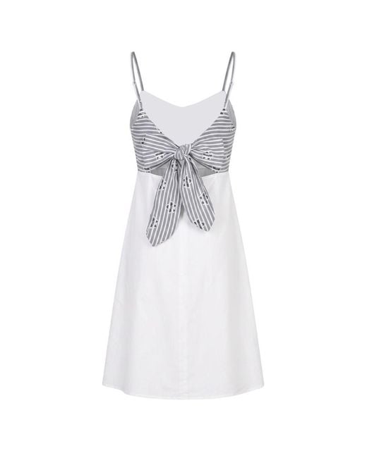 Trussardi White Cotton Dress