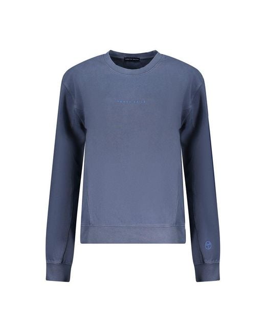 North Sails Blue Cotton Sweater