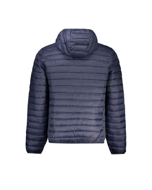 North Sails Blue Polyamide Men's Jacket for men