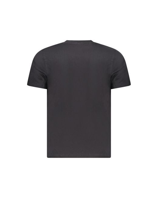 North Sails Black Cotton T-Shirt for men