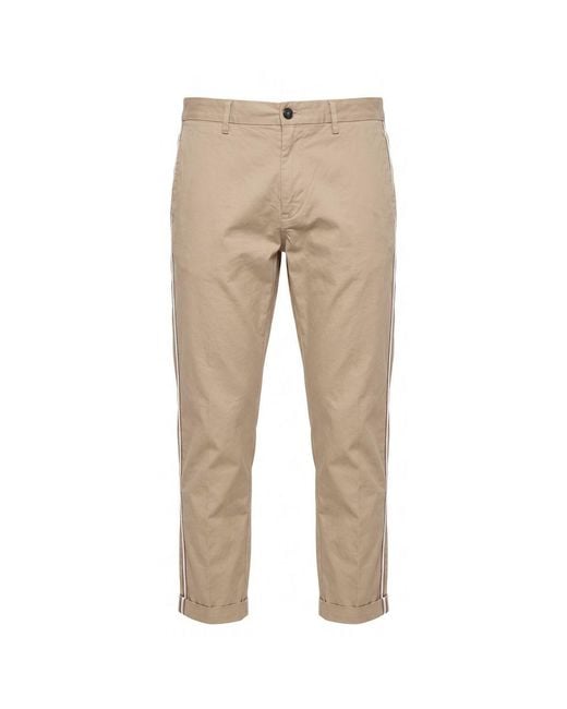 Trussardi Natural Beige Cotton Men Pants for men