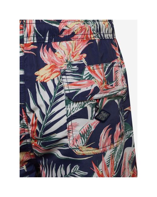 Superdry Blue Polyester Swimwear for men