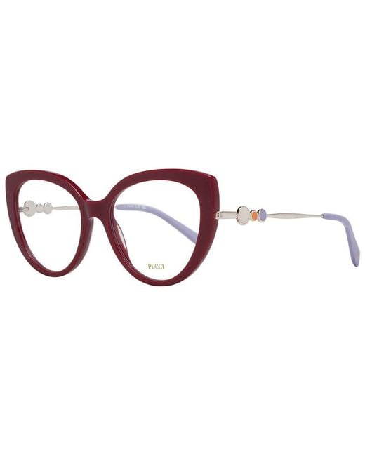 Emilio Pucci Brown Optical Frames