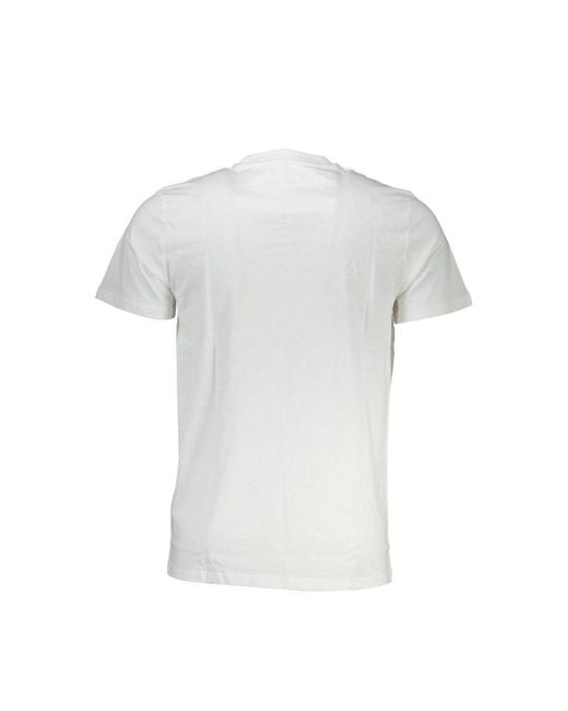 Roberto Cavalli White Cotton T-Shirt for men