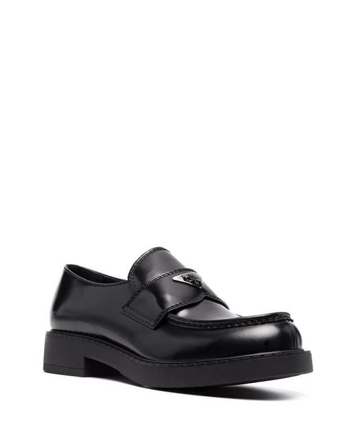 Prada Black Mocassini