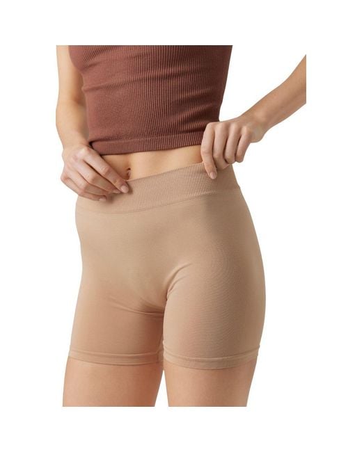 Vero Moda Natural Beige Polyamide Shorts