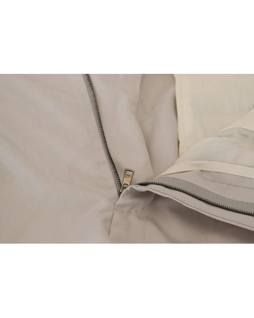 Dolce & Gabbana Black Elegant Off Silk Blend Trousers for men
