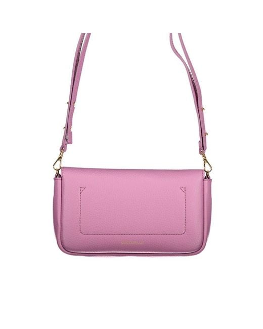 Coccinelle Pink Viola Leather 's Bag