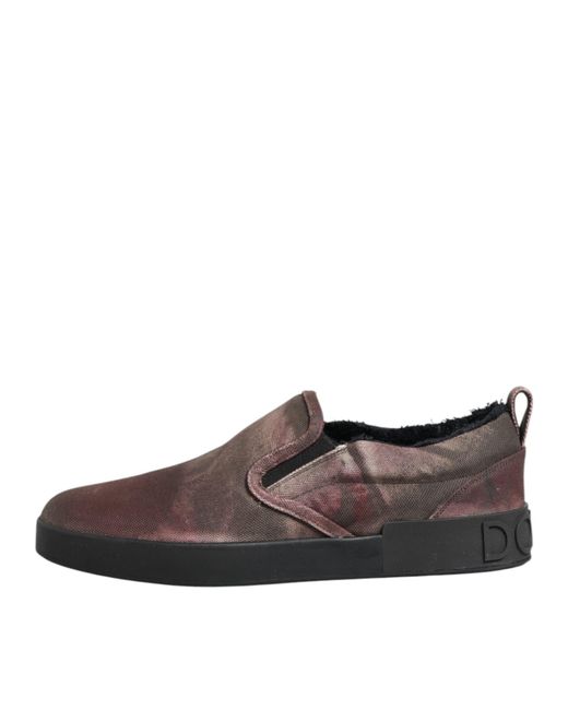 Dolce & Gabbana Brown Sneakers for men