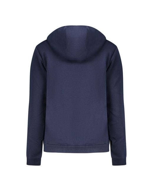 Norway 1963 Blue Cotton Sweatshirt With Hood And Zip
