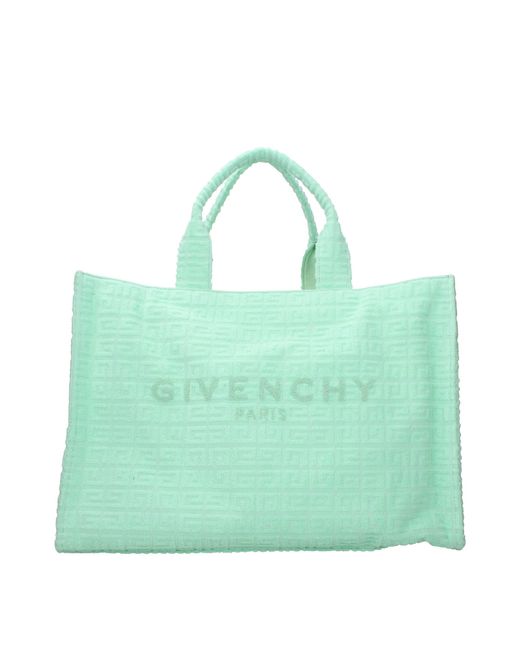 Givenchy Green Fabric Handbag