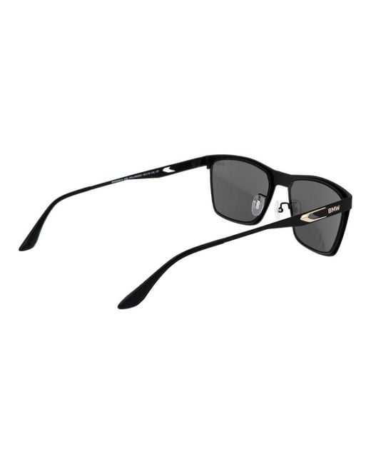 BMW Black Metal Sunglasses for men