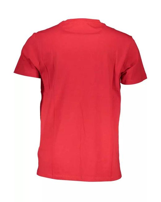 Guess Red Cotton T-shirt for men