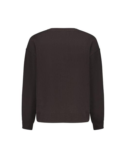Pepe Jeans Black Cotton Sweater