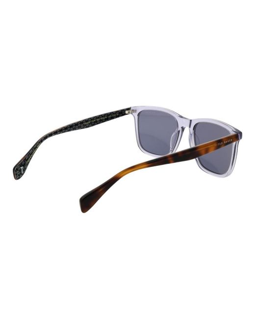 Ted Baker Multicolor Gray Acetate Sunglasses for men