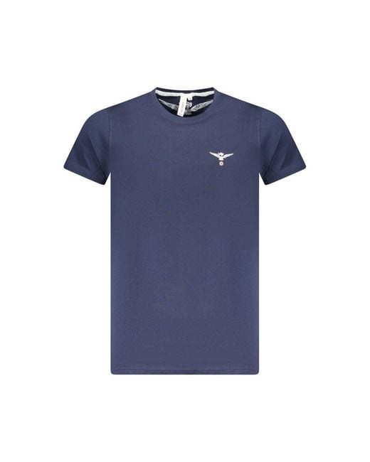 Accademia Militare Blue Blu Cotton Men T for men