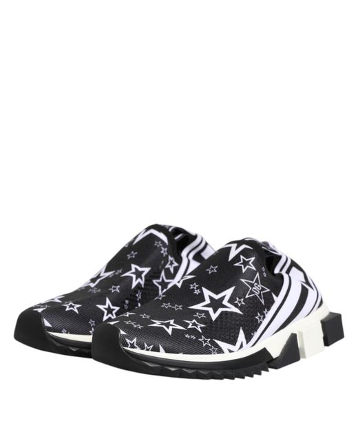 Dolce & Gabbana White Daymaster Sneakers Star Design for men
