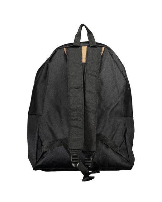 Napapijri Black Sleek Urbane Eco-Friendly Backpack for men