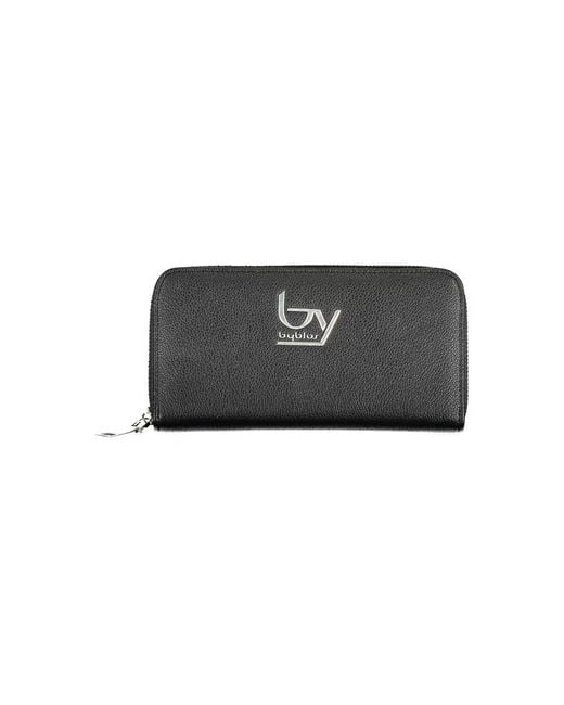 Byblos Black Polyurethane Wallet