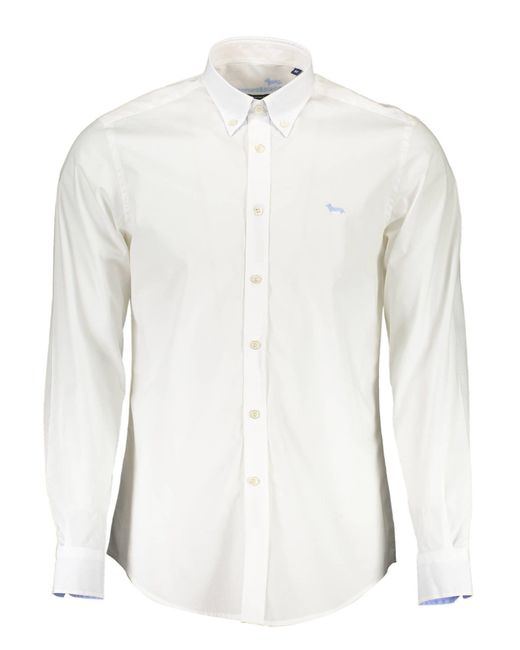 Harmont & Blaine White Cotton Shirt for men