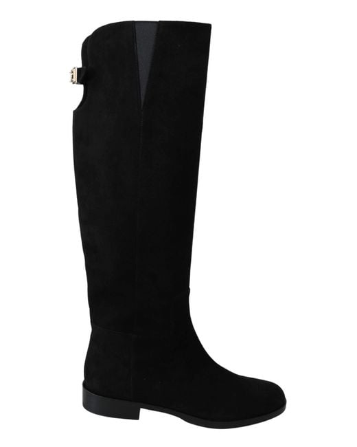 Dolce & Gabbana Black Suede Boots