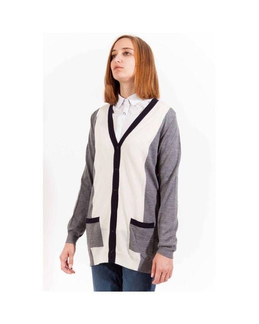 Gant Gray Wool Cardigan