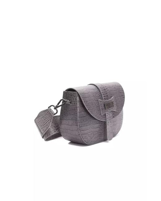 Pompei Donatella Gray Grigio Crossbody Bag