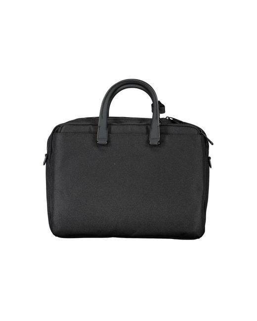 Calvin Klein Black Nero Polyester Men's Briefcase for men