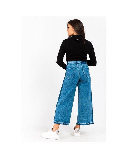 Gas Blue Cotton Jeans Denim