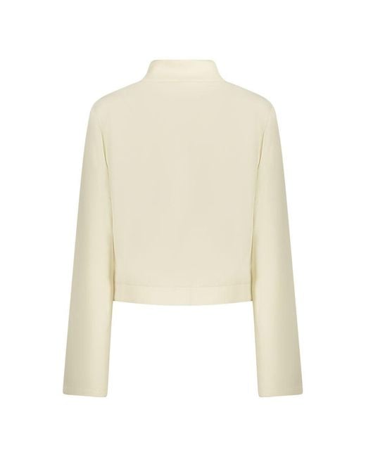 Guess Natural Bianco Polyester Donna Sweatshirt