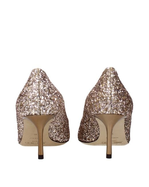 Jimmy Choo Multicolor Pink Plastic Mid Heel Pumps