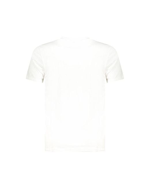 Roberto Cavalli White Cotton T-Shirt for men