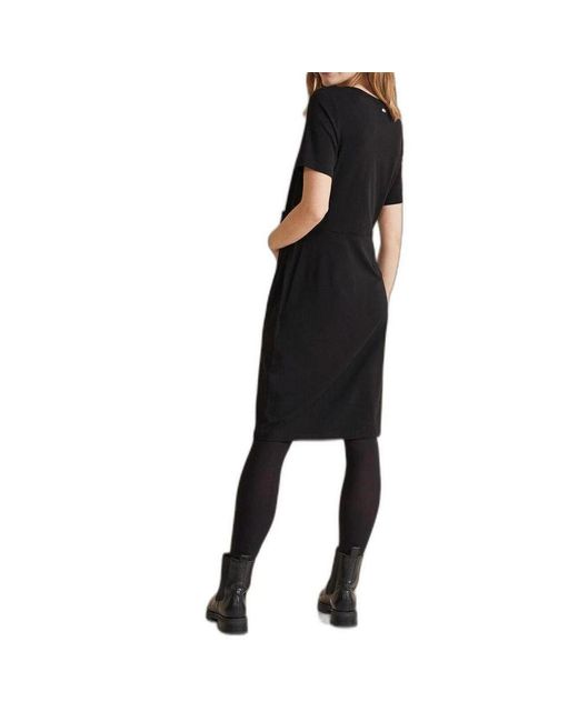 Street One Black Cotton Dress