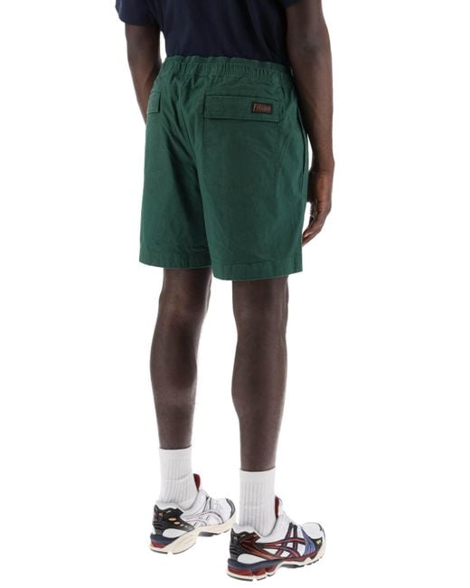 Filson Green "mountain Pull On Bermuda Granite Shorts for men