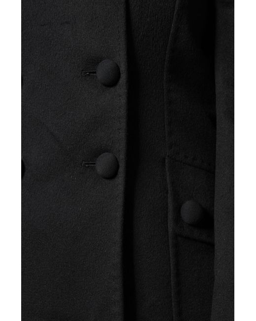 Dolce & Gabbana Black Wool Sartoria Italiano Blazer Jacket for men