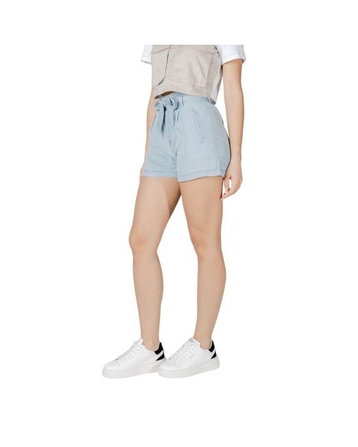 ONLY Blue Lyocell Short