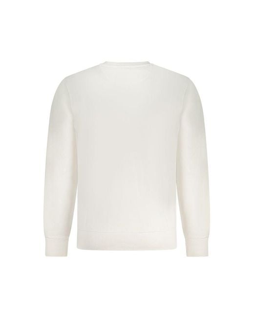 North Sails White Cotton Mens Sweatshirt for men