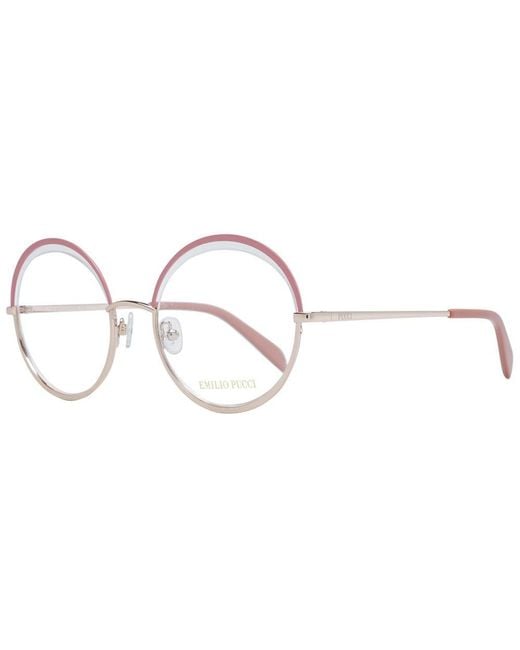 Emilio Pucci Metallic Optical Frames