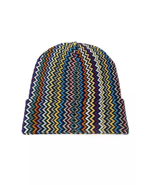 Missoni Green Wool Hat for men
