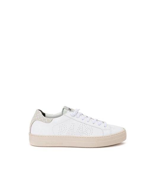 P448 John Sneakerwhitebeige