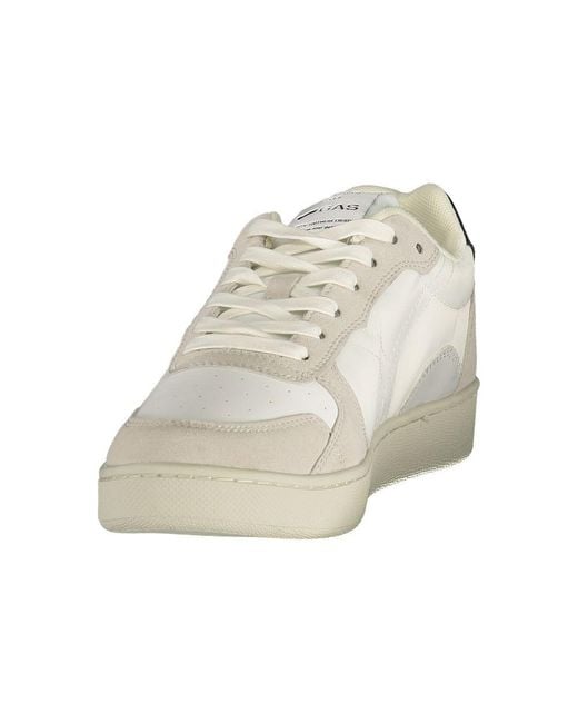 Gas Multicolor Bianco Polyester Men Sneaker for men