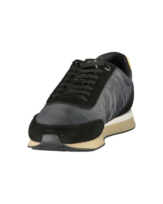 Calvin Klein Black Polyester Men's Sneaker for men